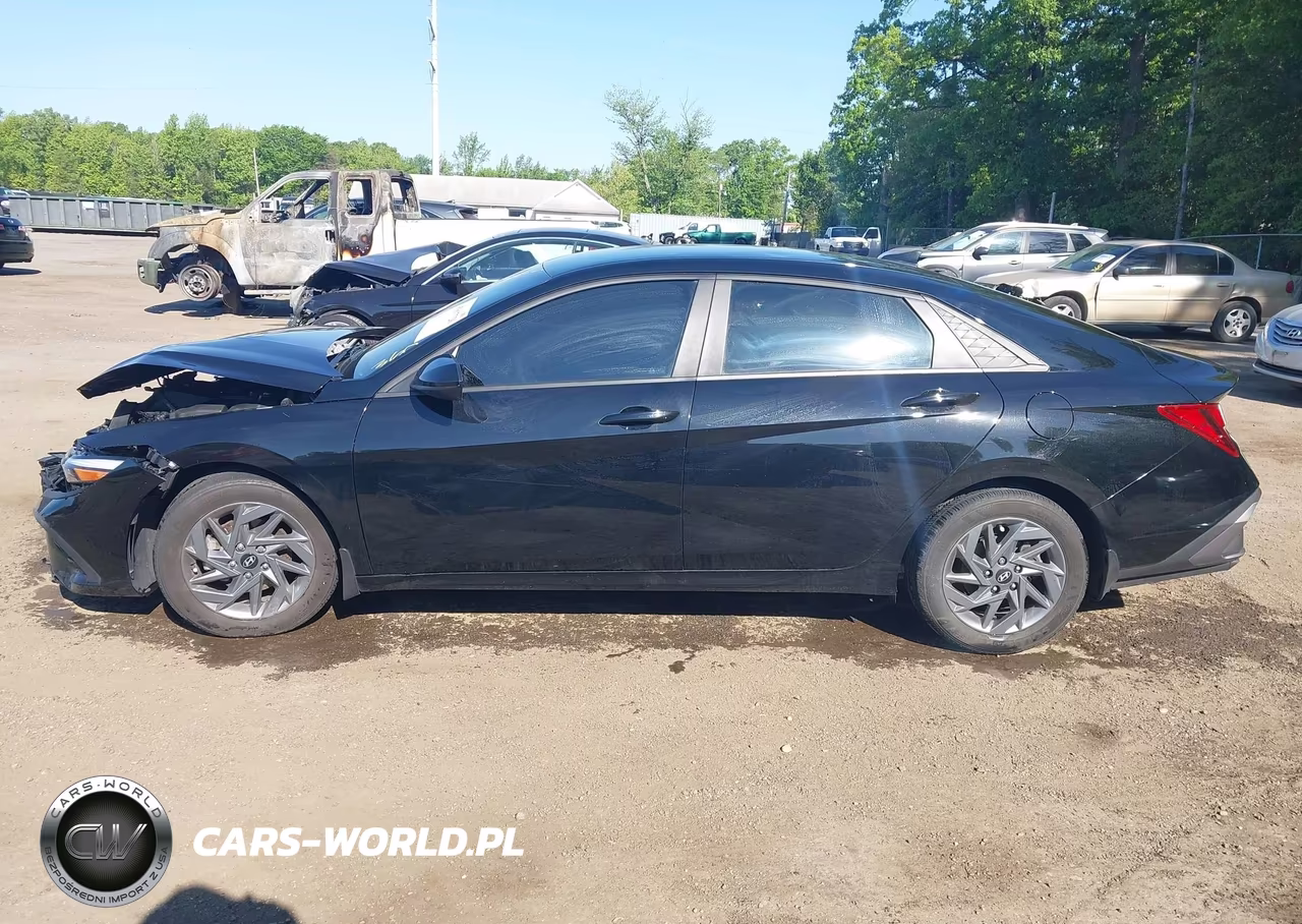 2024 Hyundai Elantra Sel VIN:KMHLM4DG5RU734697 - 14