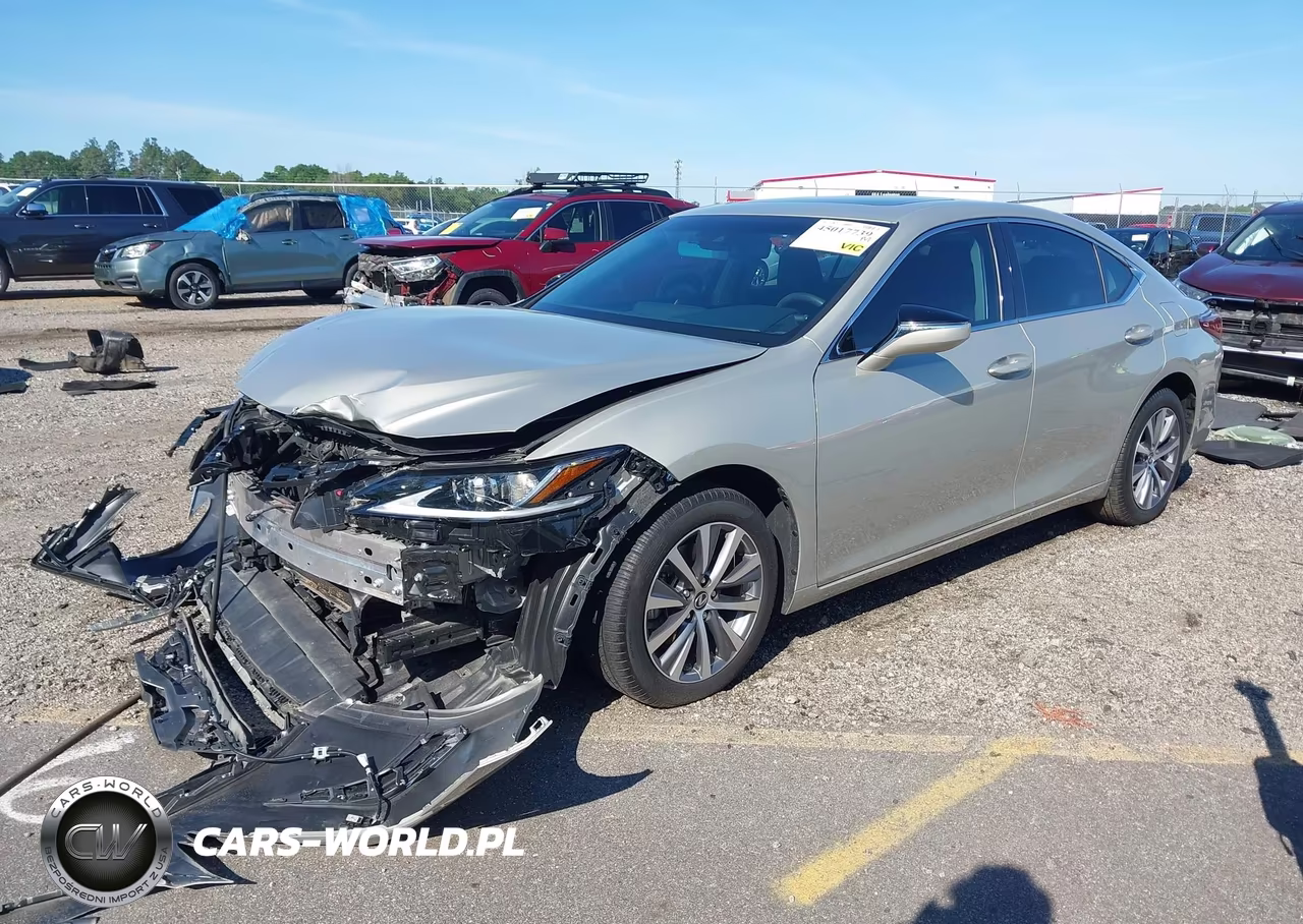 2020 Lexus Es 350 VIN:58ADZ1B19LU078541 - 2