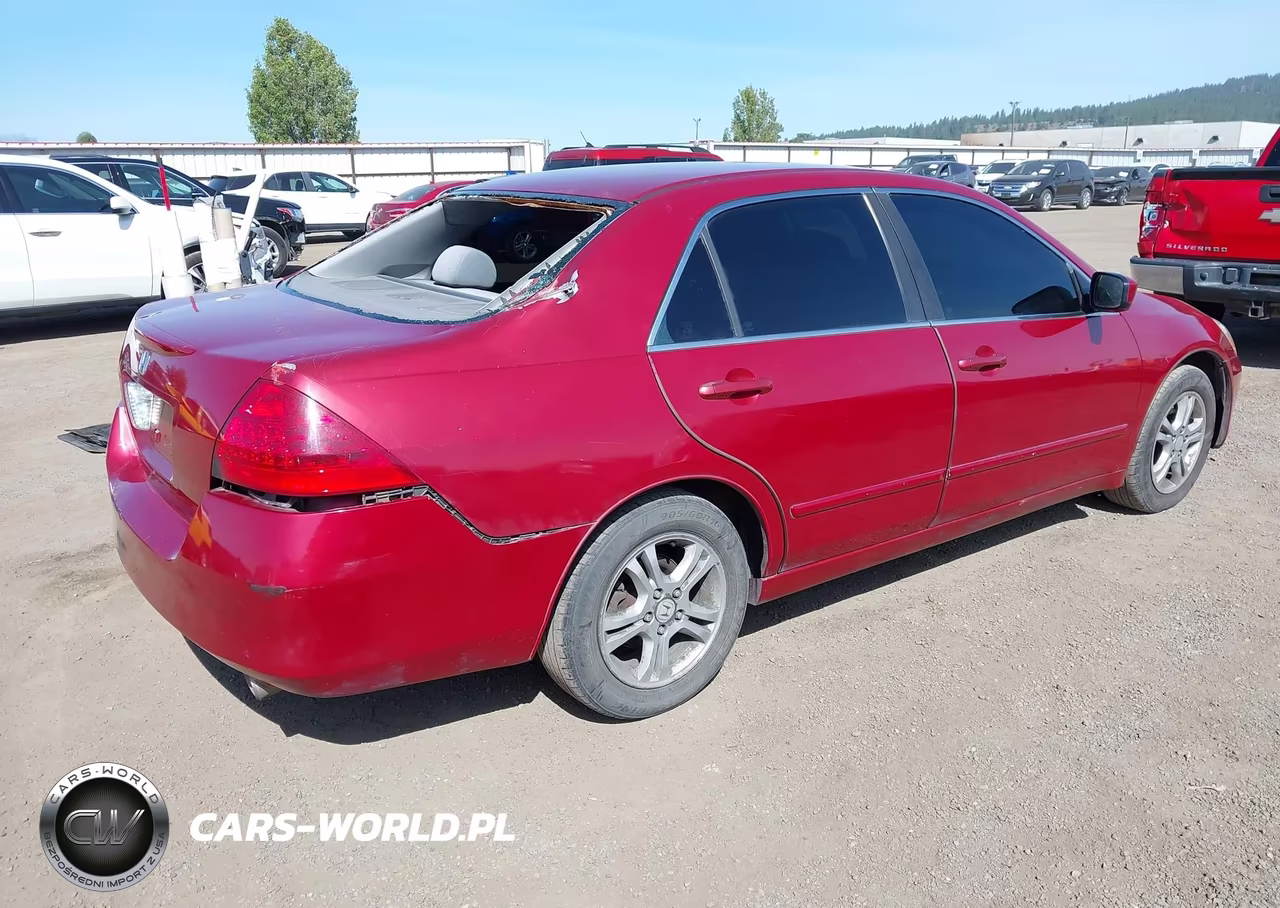 2007 Honda Accord 2.4 Se VIN:1HGCM56347A082921 - 4