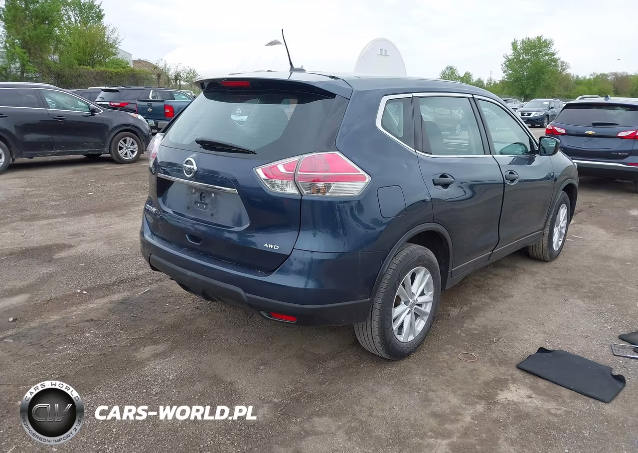 2016 Nissan Rogue S-Sl-Sv VIN:5N1AT2MV8GC764650 - 4