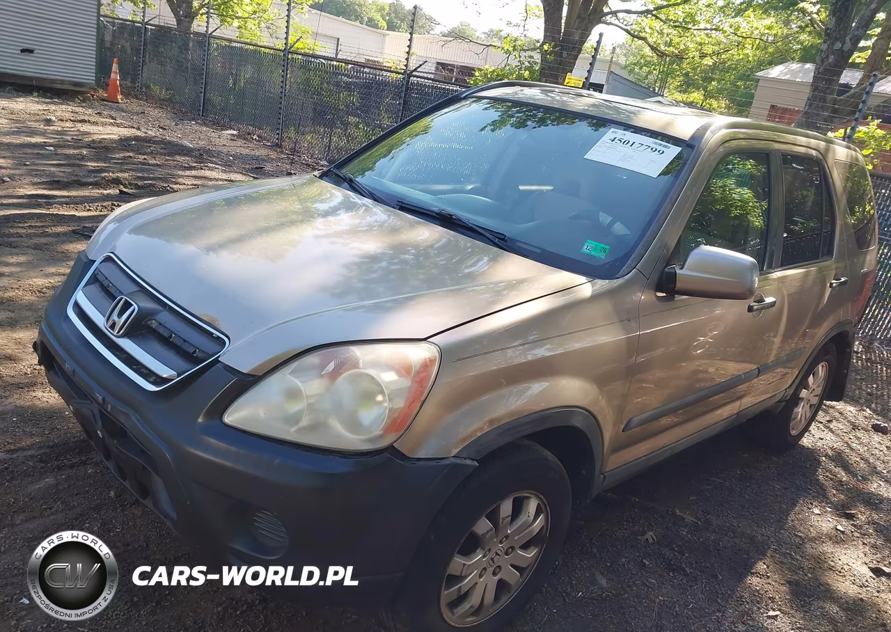 2006 Honda Cr-V Ex VIN:SHSRD78886U400485 - 2