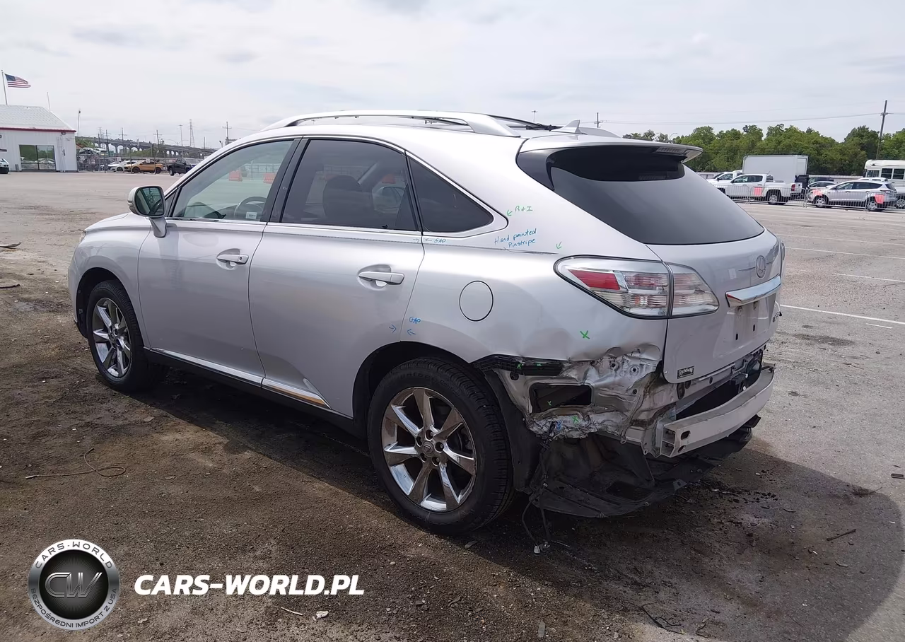 2012 Lexus Rx 350 VIN:2T2ZK1BA3CC072247 - 3