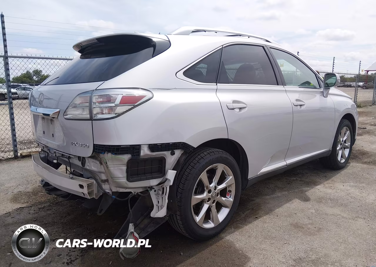2012 Lexus Rx 350 VIN:2T2ZK1BA3CC072247 - 4