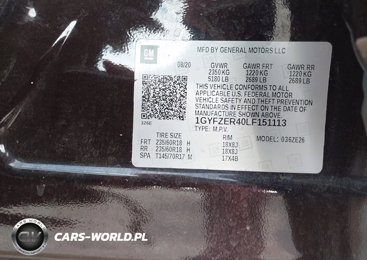2020 Cadillac Xt4 Fwd Sport VIN:1GYFZER40LF151113 - 9