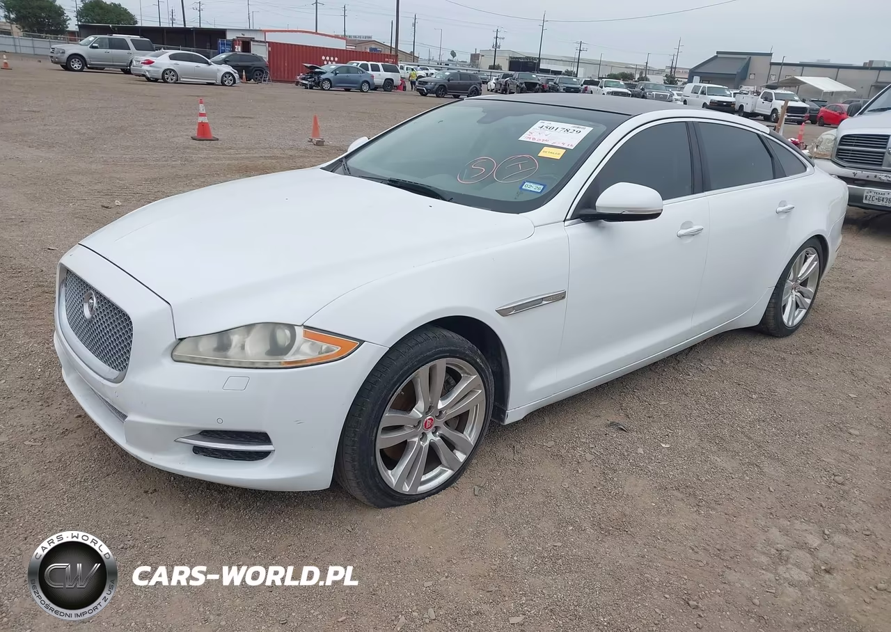 2015 Jaguar Xj Xjl Portfolio VIN:SAJWA2GZ0F8V76030 - 2