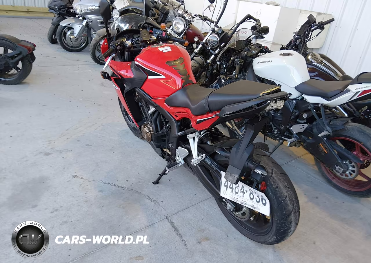 2018 Honda Cbr650 F VIN:MLHRC7407J5400320 - 3