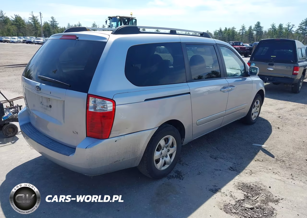 2008 Kia Sedona Lx VIN:KNDMB233086212404 - 4