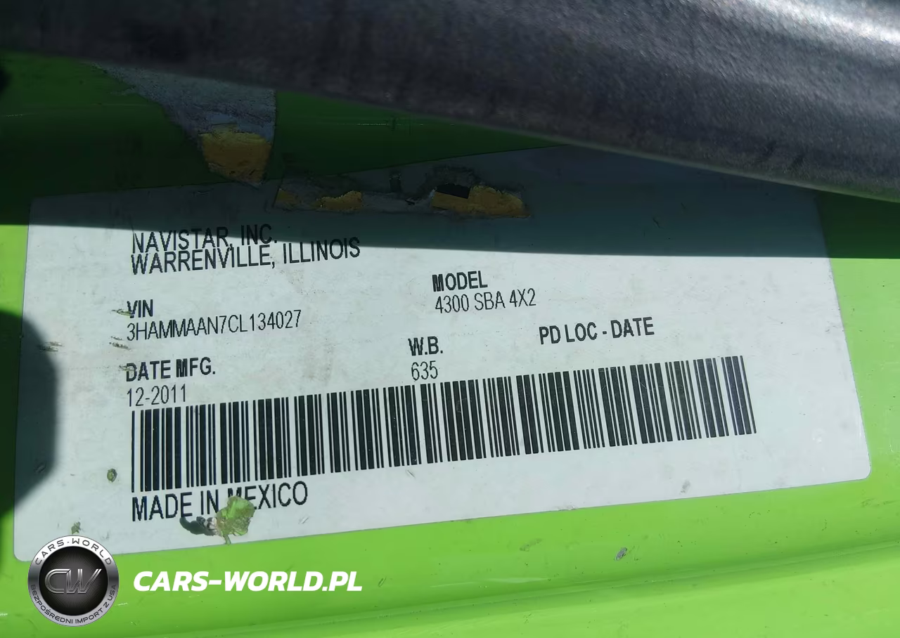 2012 International 4000 4300 VIN:3HAMMAAN7CL134027 - 8