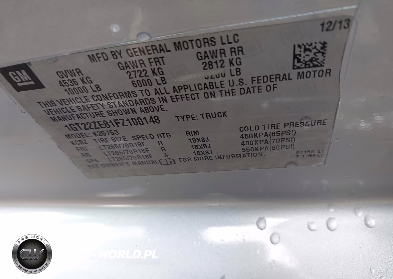 2015 GMC SIERRA K25 K2500 SLT VIN:1GT22ZE81FZ100148 - 9