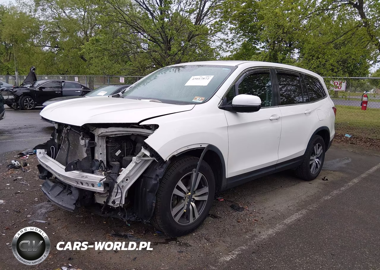 2017 Honda Pilot Ex-L VIN:5FNYF6H71HB048223 - 2