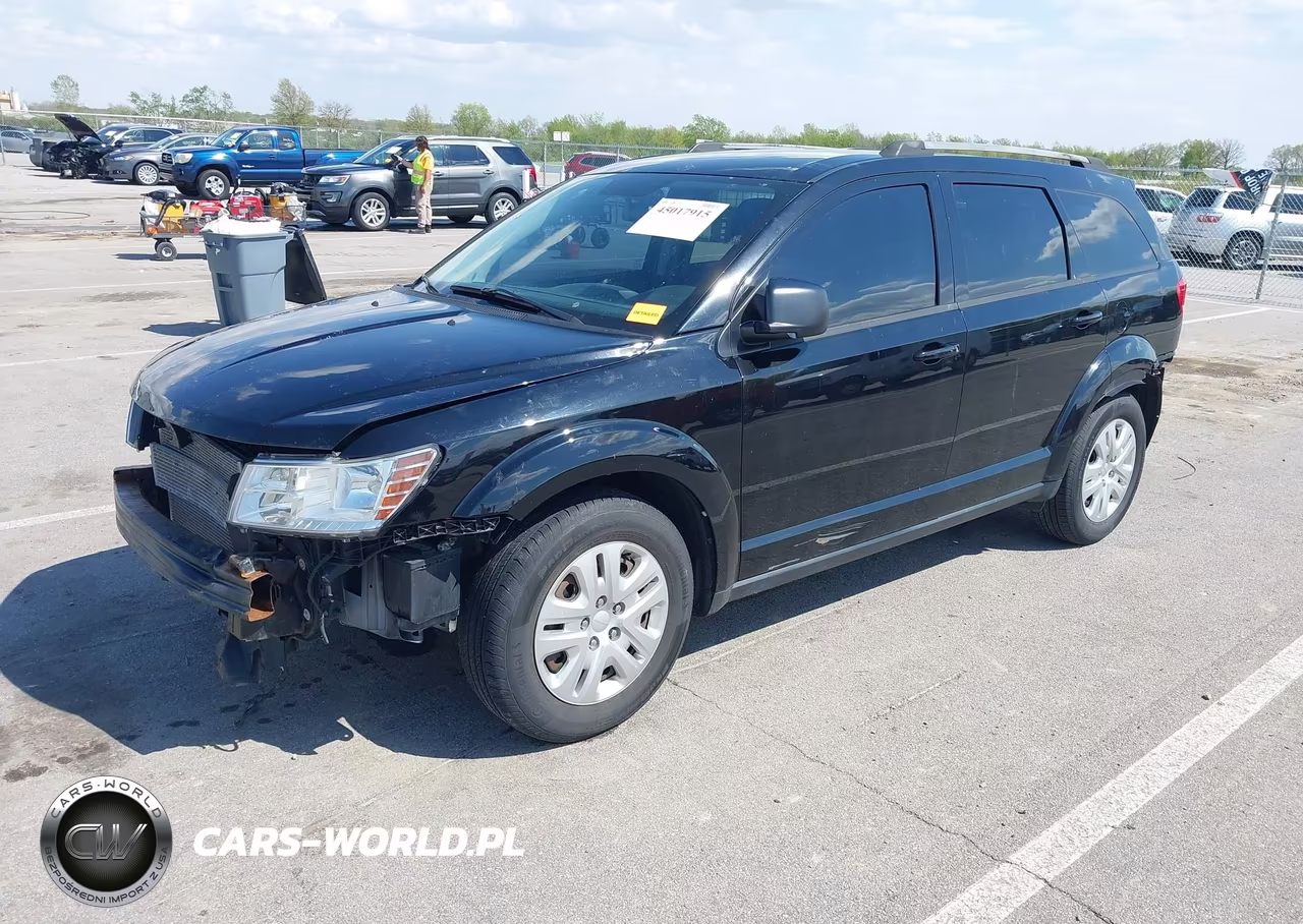 2017 Dodge Journey Se VIN:3C4PDCAB7HT673385 - 2