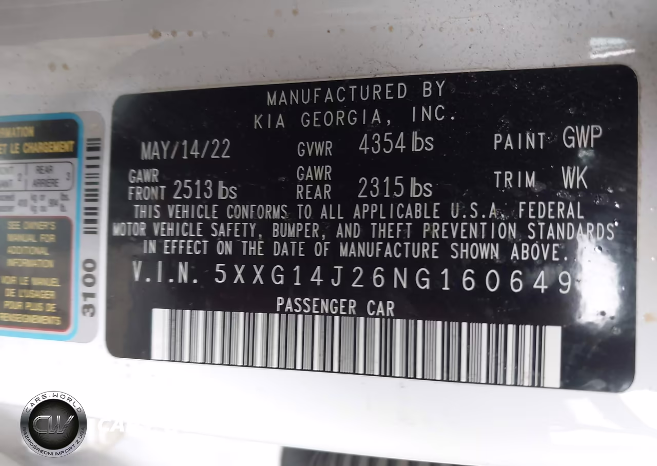 2022 Kia K5 Lxs VIN:5XXG14J26NG160649 - 9