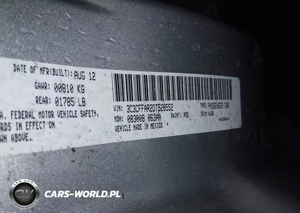2013 Fiat 500 Pop VIN:3C3CFFAR2DT528552 - 9