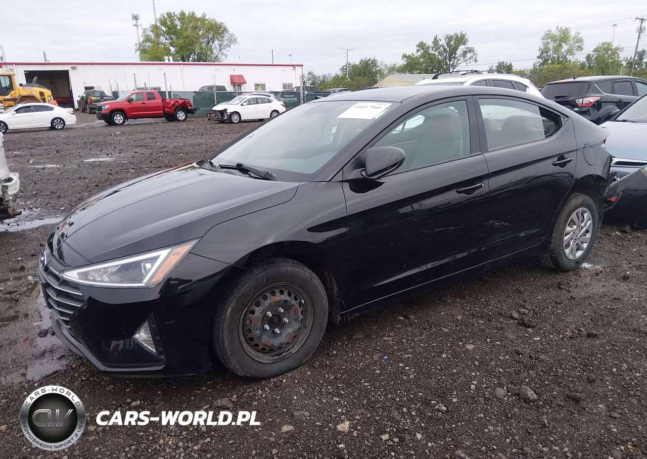 2020 Hyundai Elantra Se VIN:KMHD74LF0LU985610 - 2