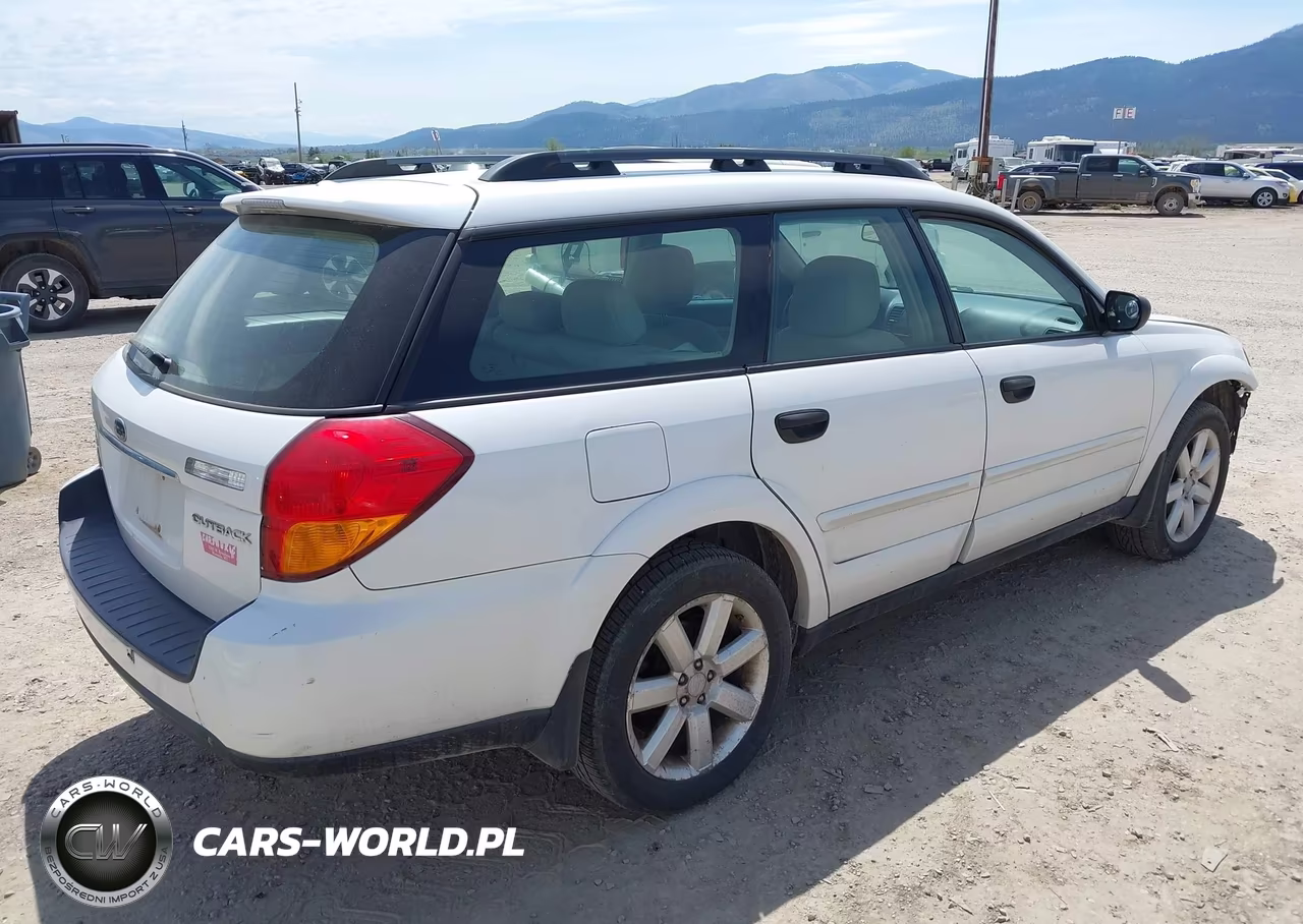 2007 Subaru Outback 2.5I VIN:4S4BP61C777332160 - 4