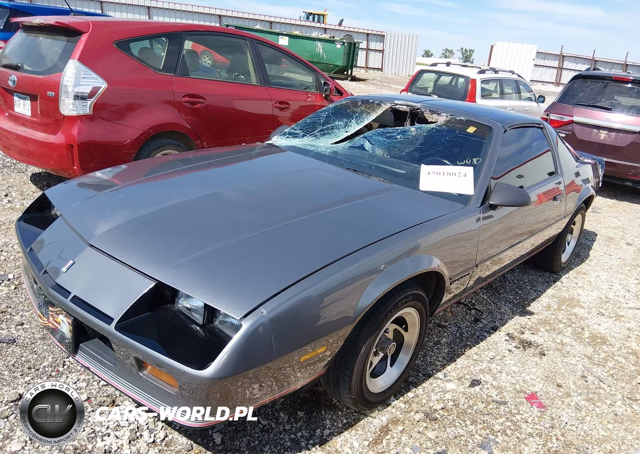 1987 Chevrolet Camaro VIN:1G1FP21S3HL135896 - 2