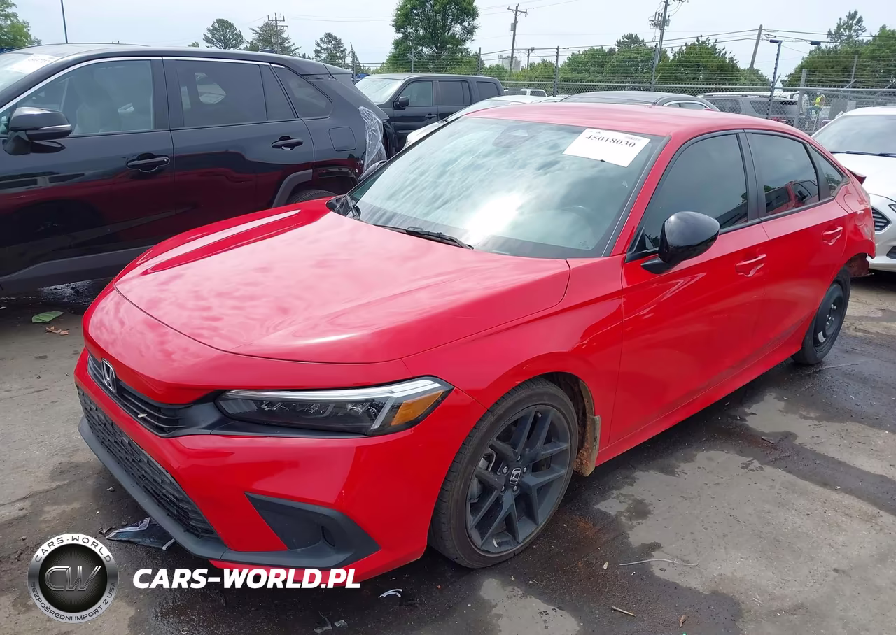 2024 Honda Civic Sport VIN:2HGFE2F54RH593852 - 2