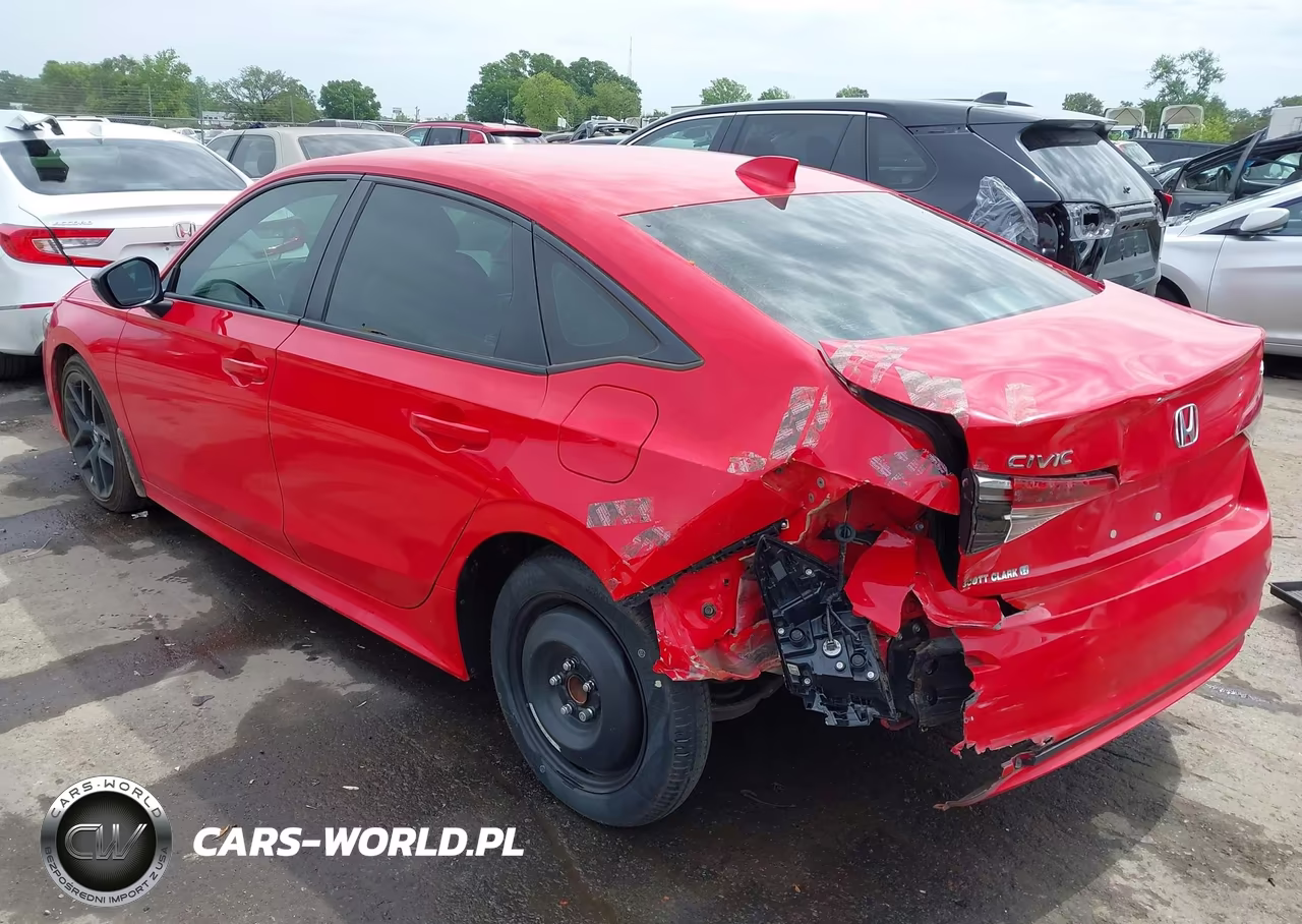 2024 Honda Civic Sport VIN:2HGFE2F54RH593852 - 3