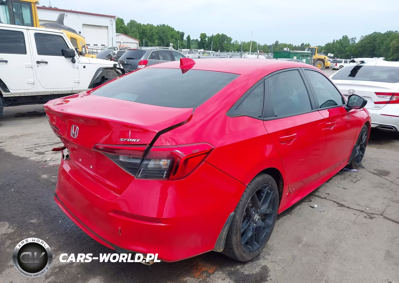 2024 Honda Civic Sport VIN:2HGFE2F54RH593852 - 4