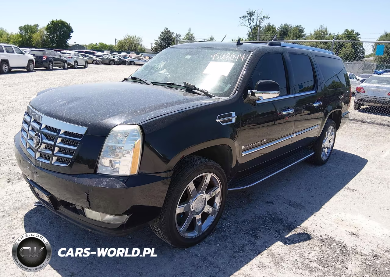 2008 Cadillac Escalade Esv Standard VIN:1GYFK66898R161596 - 2
