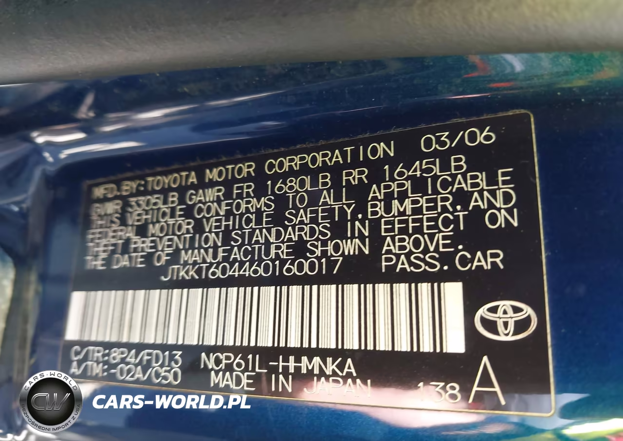 2006 Scion Xa VIN:JTKKT604460160017 - 9