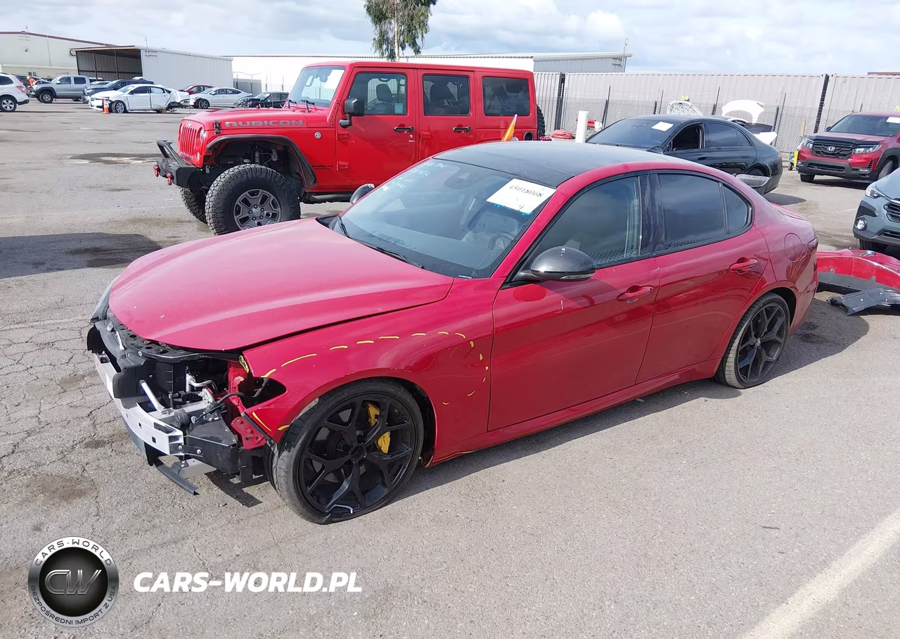2020 Alfa Romeo Giulia Ti Rwd VIN:ZARFAMBN0L7633218 - 2