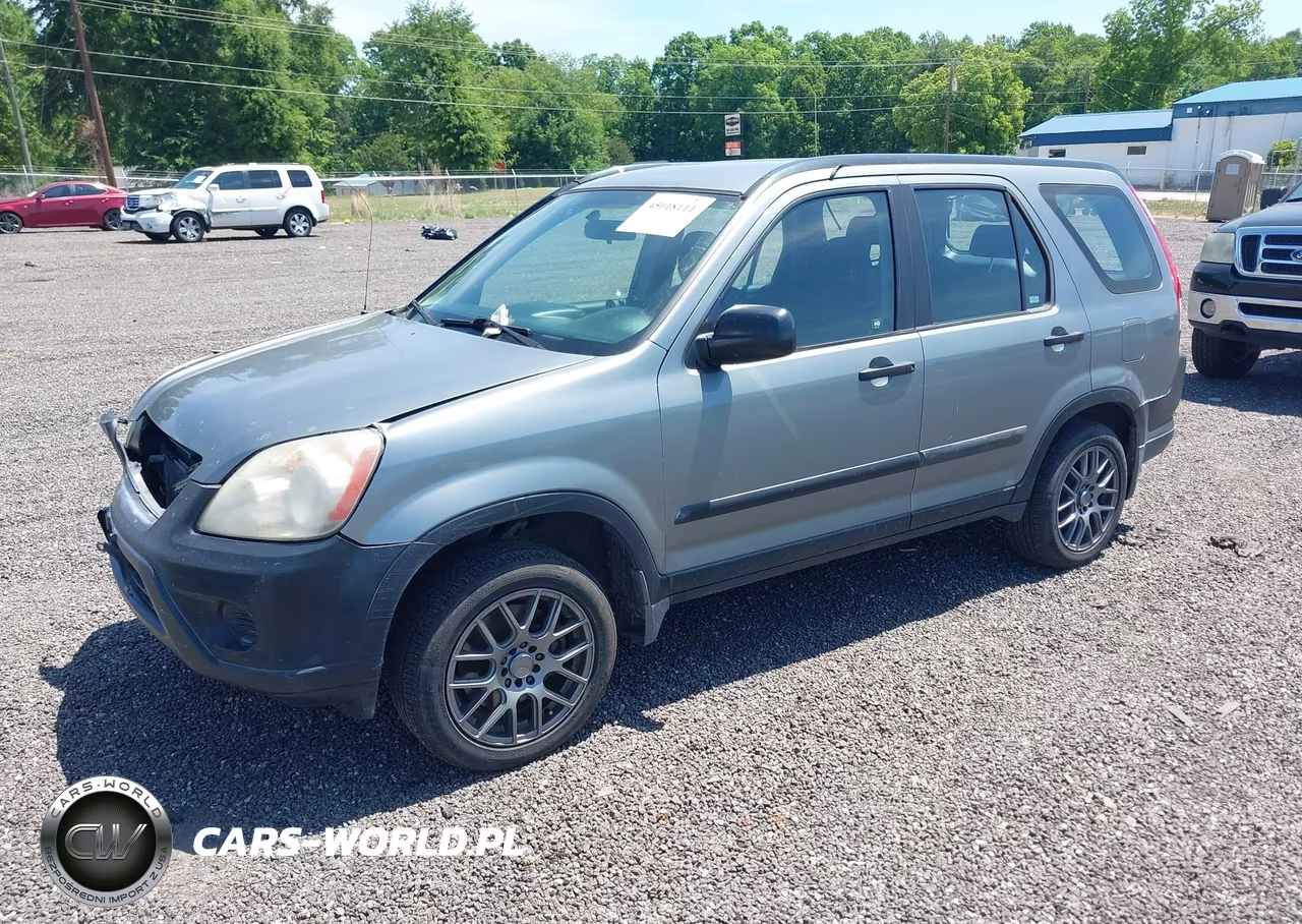 2006 Honda Cr-V Lx VIN:SHSRD78576U419356 - 2
