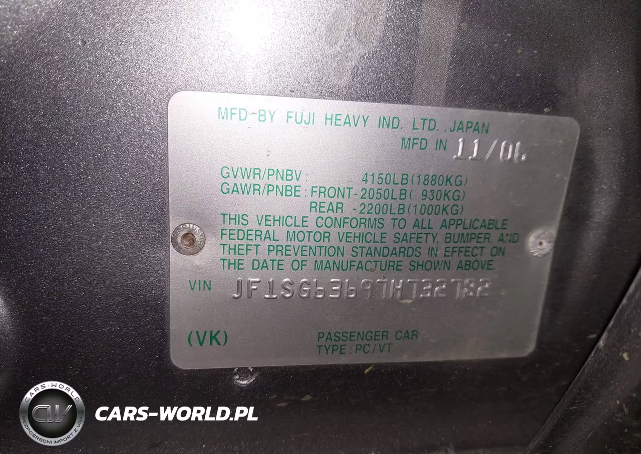 2007 Subaru Forester 2.5X VIN:JF1SG63697H732782 - 9