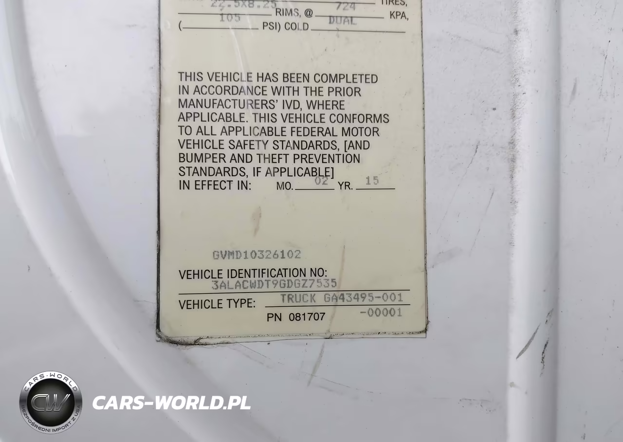2016 Freightliner M2 106 Medium Duty VIN:3ALACWDT9GDGZ7535 - 8