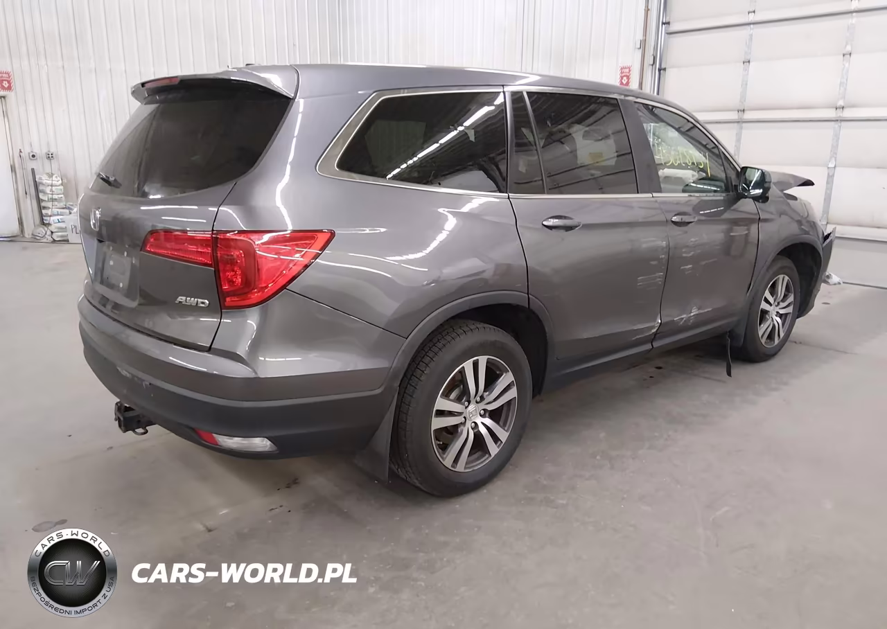 2017 Honda Pilot Ex-L VIN:5FNYF6H64HB053830 - 4