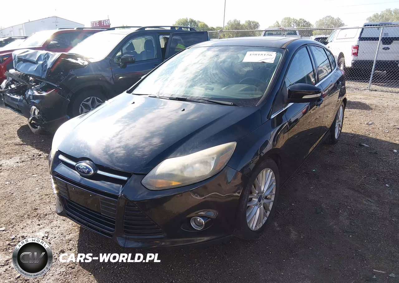 2014 Ford Focus Titanium VIN:1FADP3N21EL221790 - 2