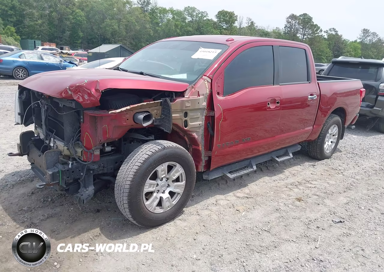 2018 Nissan Titan Sv VIN:1N6AA1E68JN539360 - 2