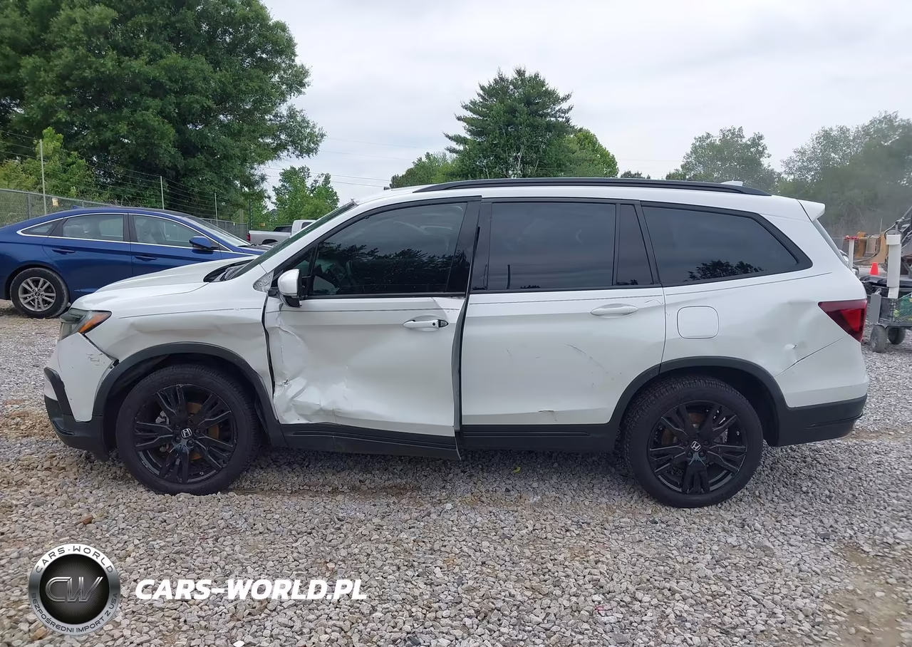 2021 Honda Pilot Awd Black Edition VIN:5FNYF6H71MB067879 - 14