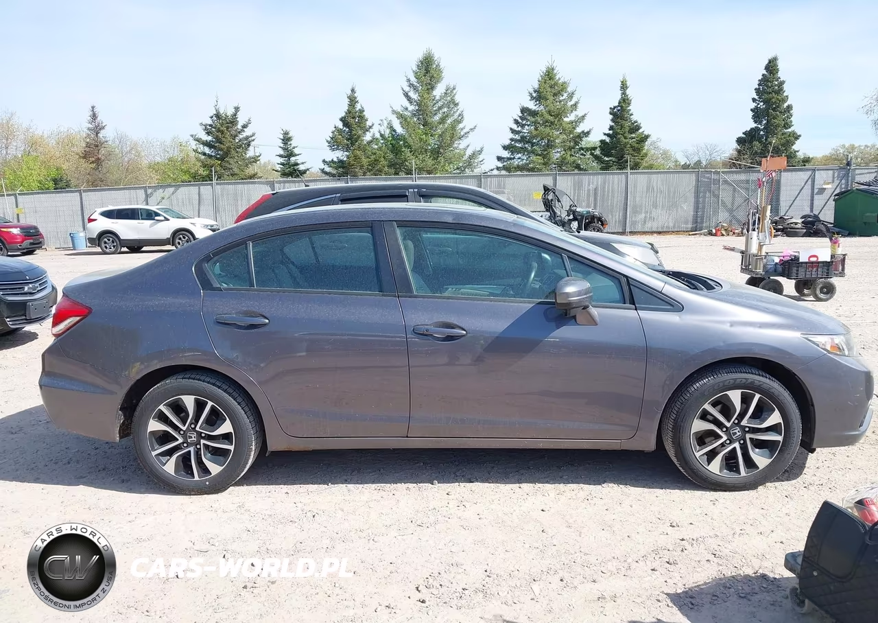 2015 Honda Civic Ex VIN:19XFB2F86FE110595 - 13