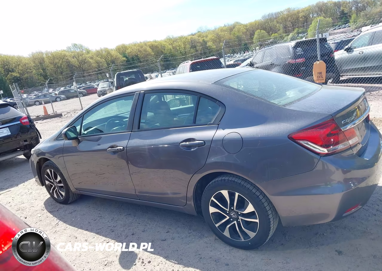2015 Honda Civic Ex VIN:19XFB2F86FE110595 - 14