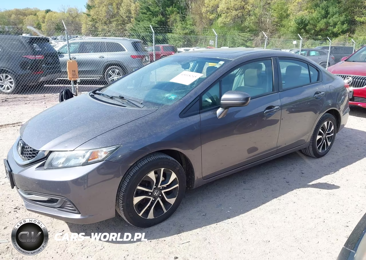2015 Honda Civic Ex VIN:19XFB2F86FE110595 - 2