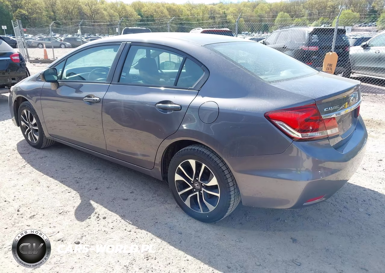 2015 Honda Civic Ex VIN:19XFB2F86FE110595 - 3