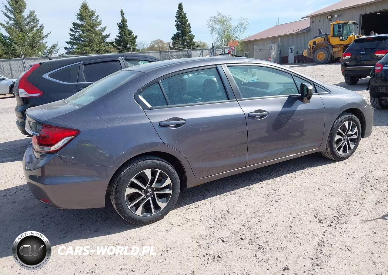 2015 Honda Civic Ex VIN:19XFB2F86FE110595 - 4