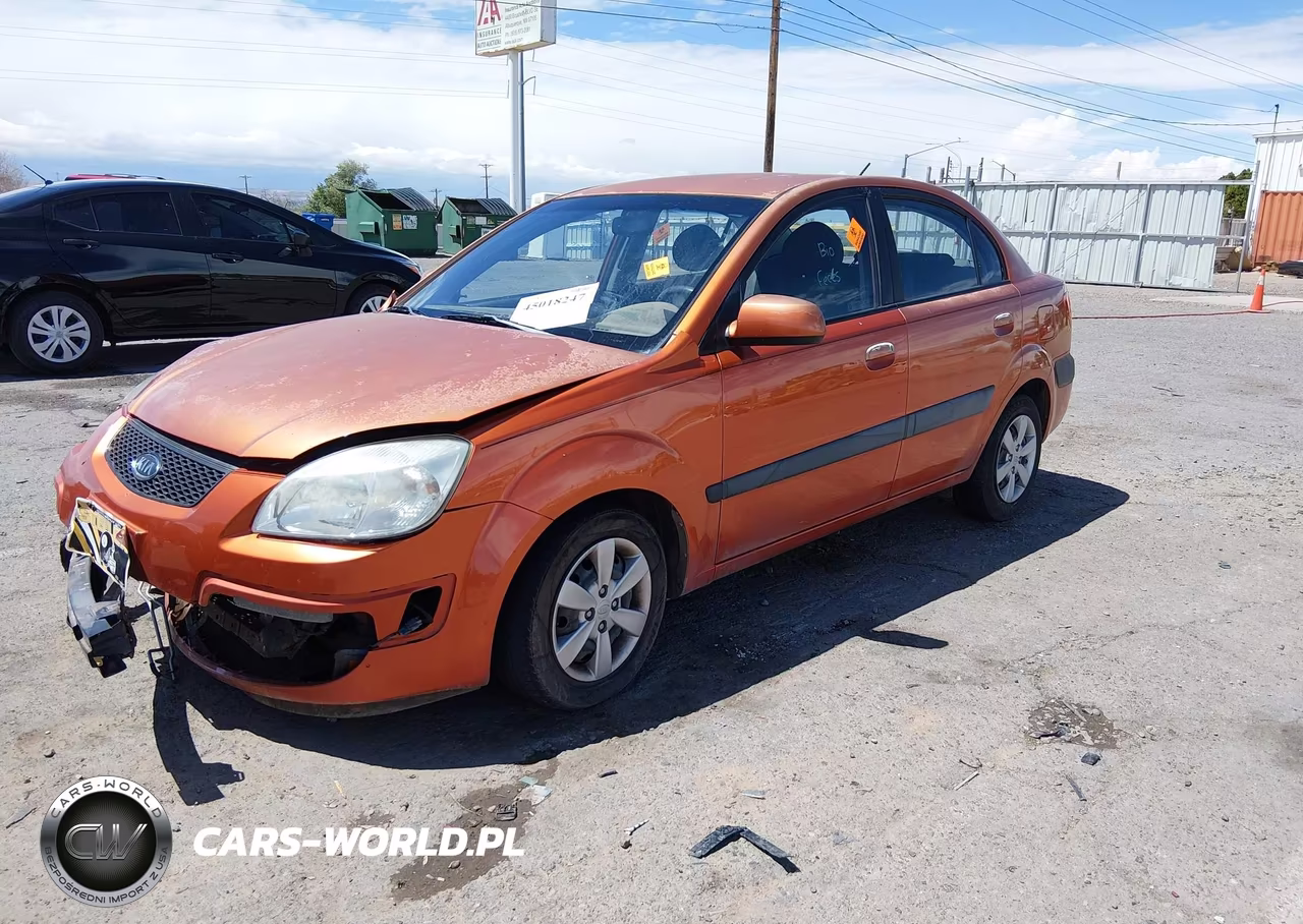 2008 Kia Rio Lx VIN:KNADE123786334631 - 2