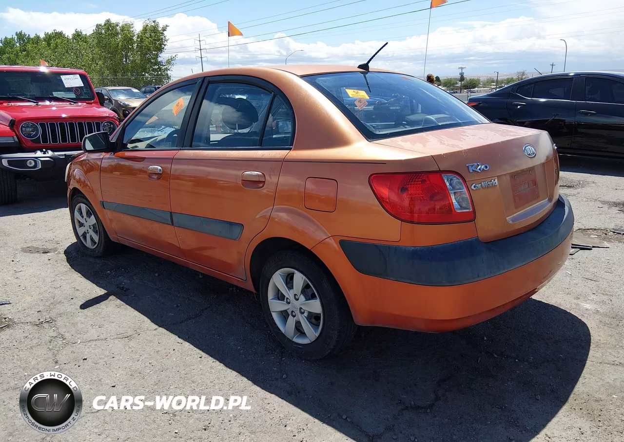 2008 Kia Rio Lx VIN:KNADE123786334631 - 3