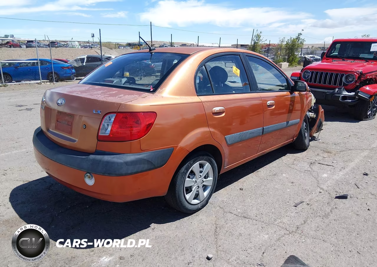 2008 Kia Rio Lx VIN:KNADE123786334631 - 4