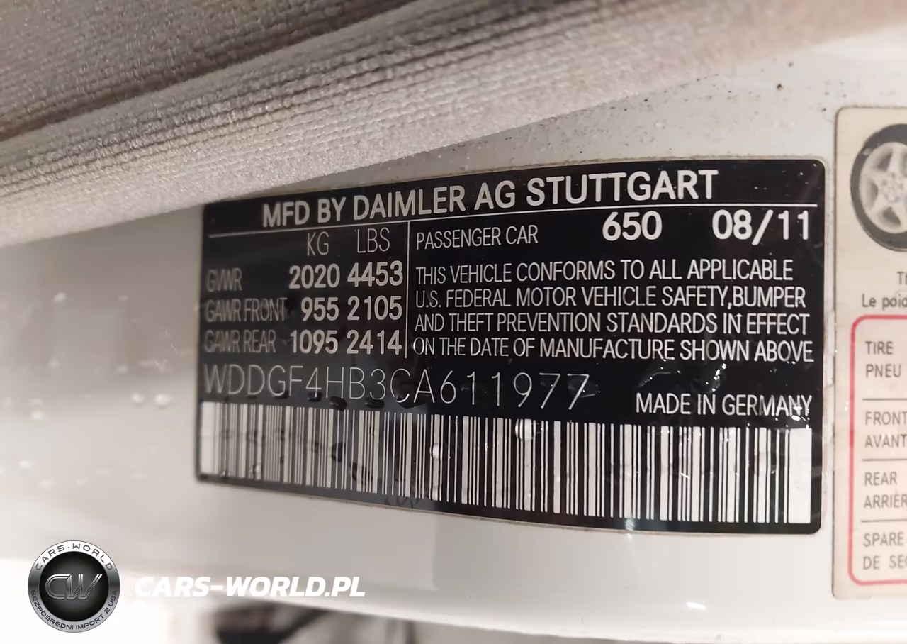 2012 Mercedes-Benz C 250 Sport VIN:WDDGF4HB3CA611977 - 9