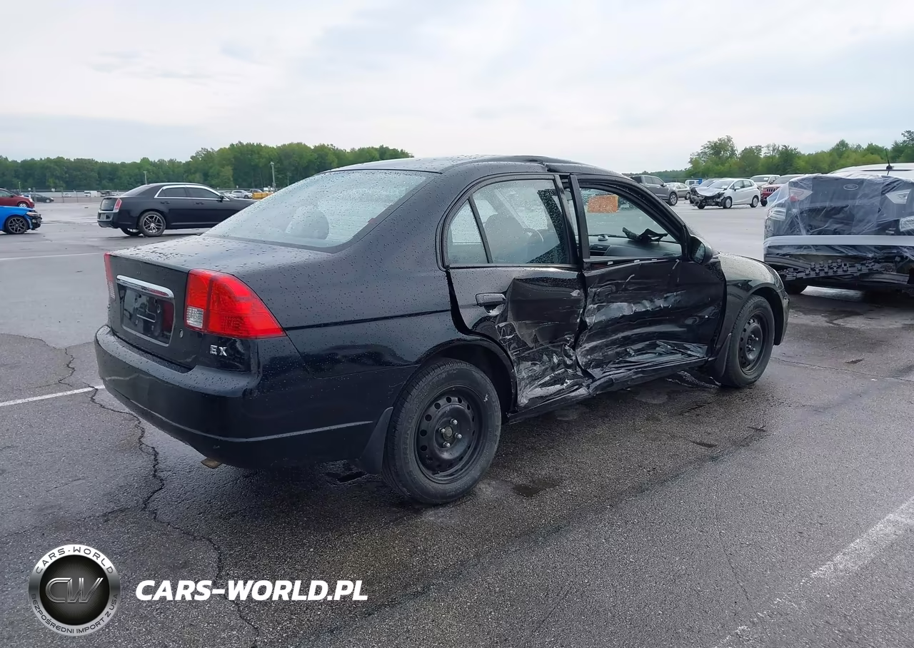 2003 Honda Civic Ex VIN:1HGES268X3L019443 - 4