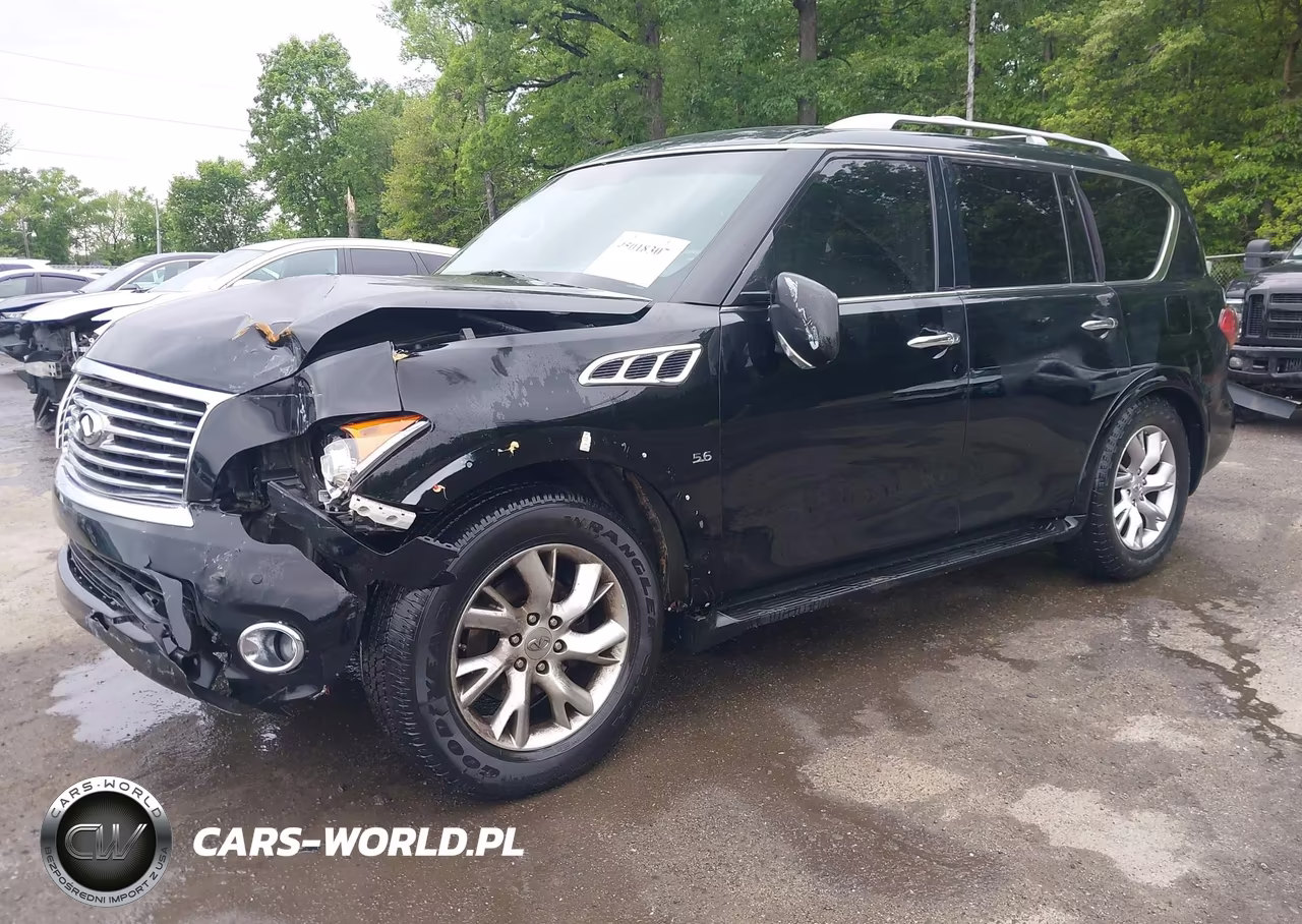 2014 Infiniti Qx80 VIN:JN8AZ2NC8E9353117 - 2