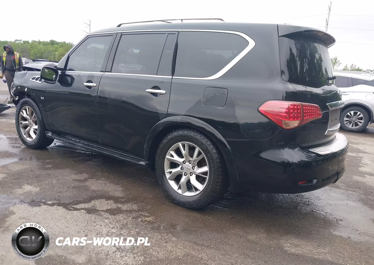 2014 Infiniti Qx80 VIN:JN8AZ2NC8E9353117 - 3