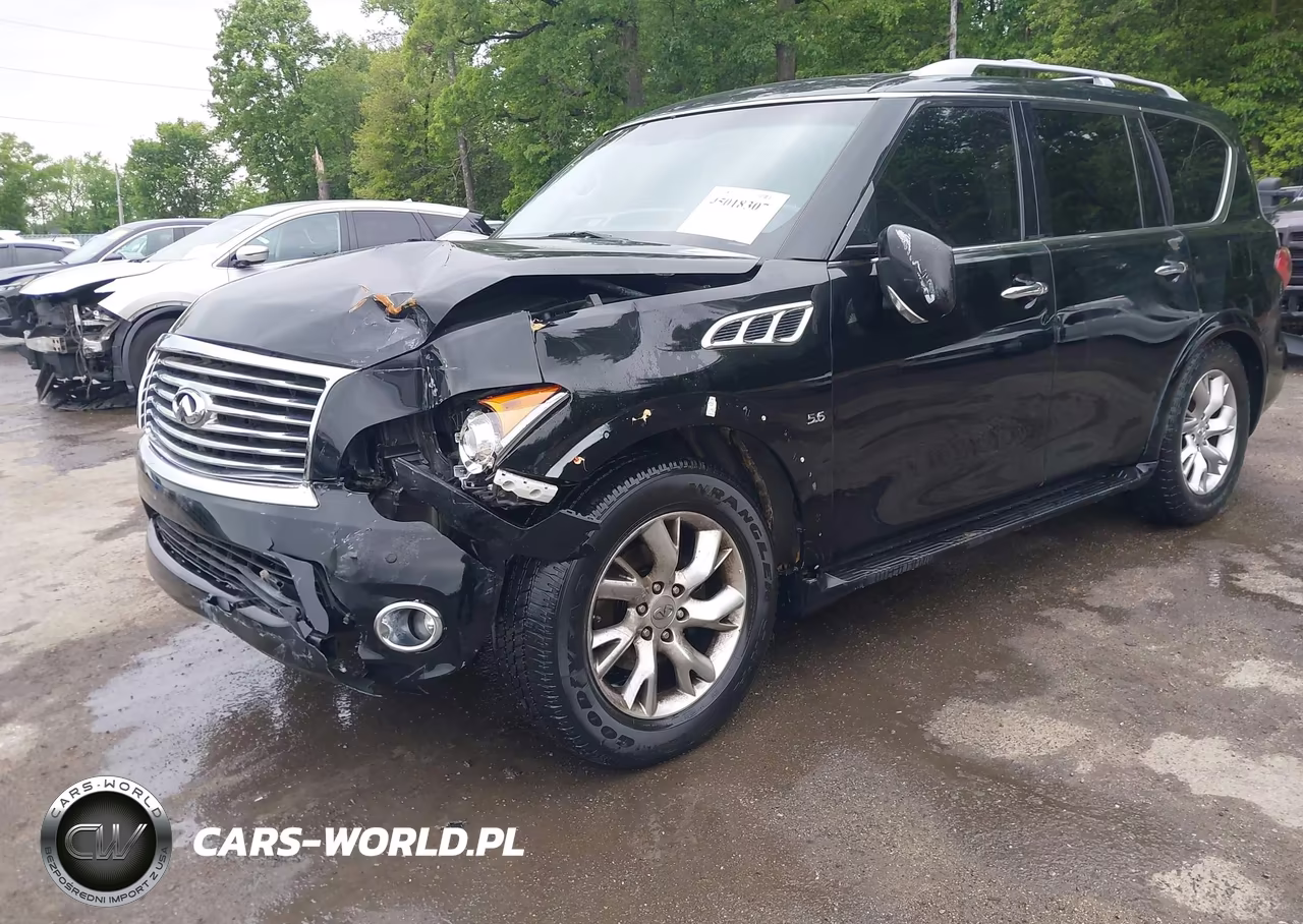 2014 Infiniti Qx80 VIN:JN8AZ2NC8E9353117 - 6