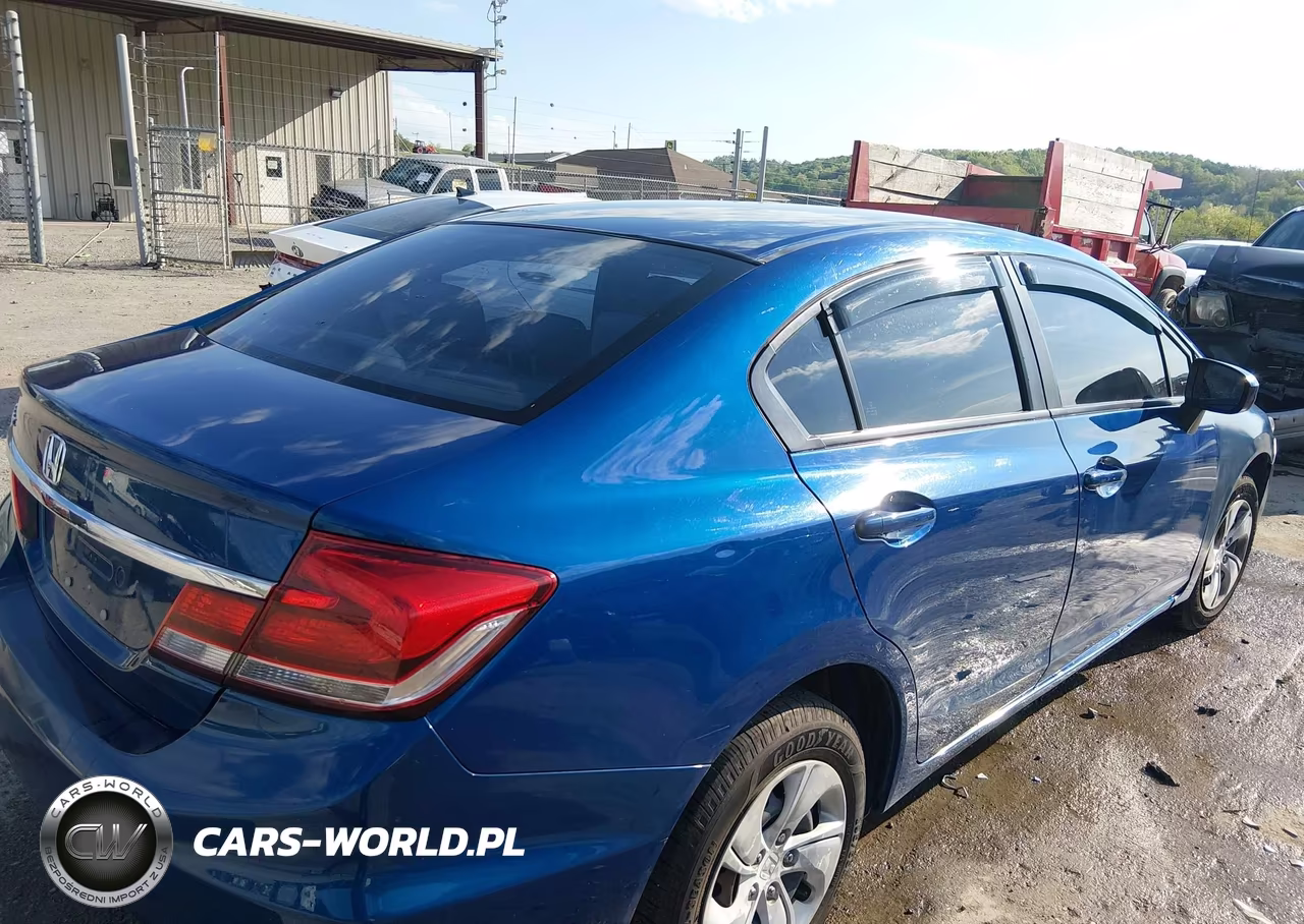 2014 Honda Civic Lx VIN:19XFB2F56EE237559 - 4