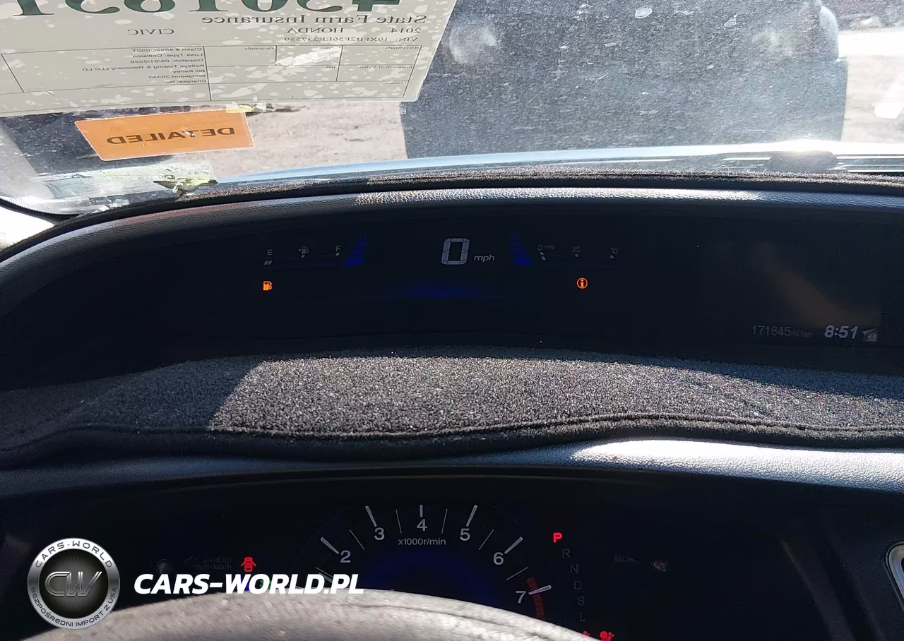 2014 Honda Civic Lx VIN:19XFB2F56EE237559 - 7