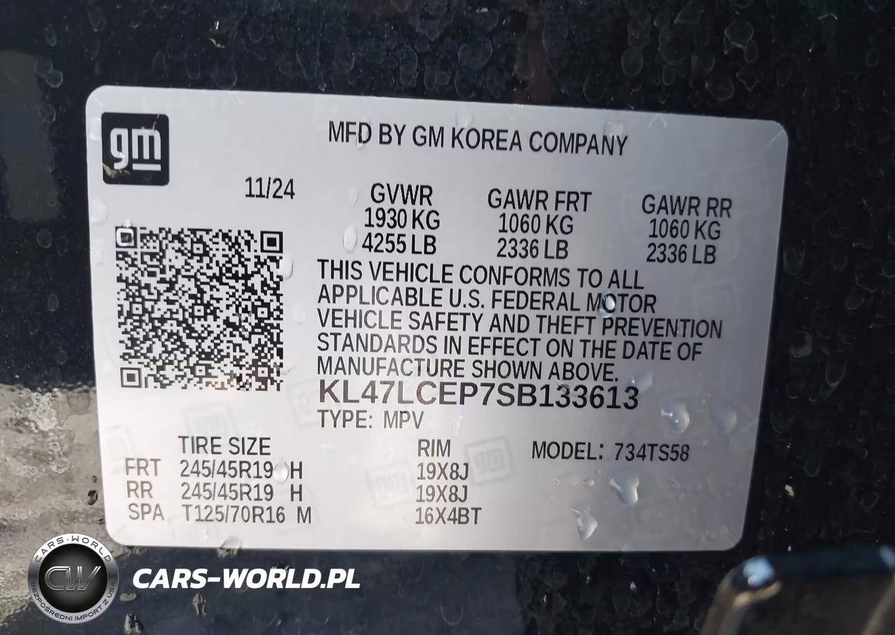 2025 Buick Envista Avenir Fwd VIN:KL47LCEP7SB133613 - 9