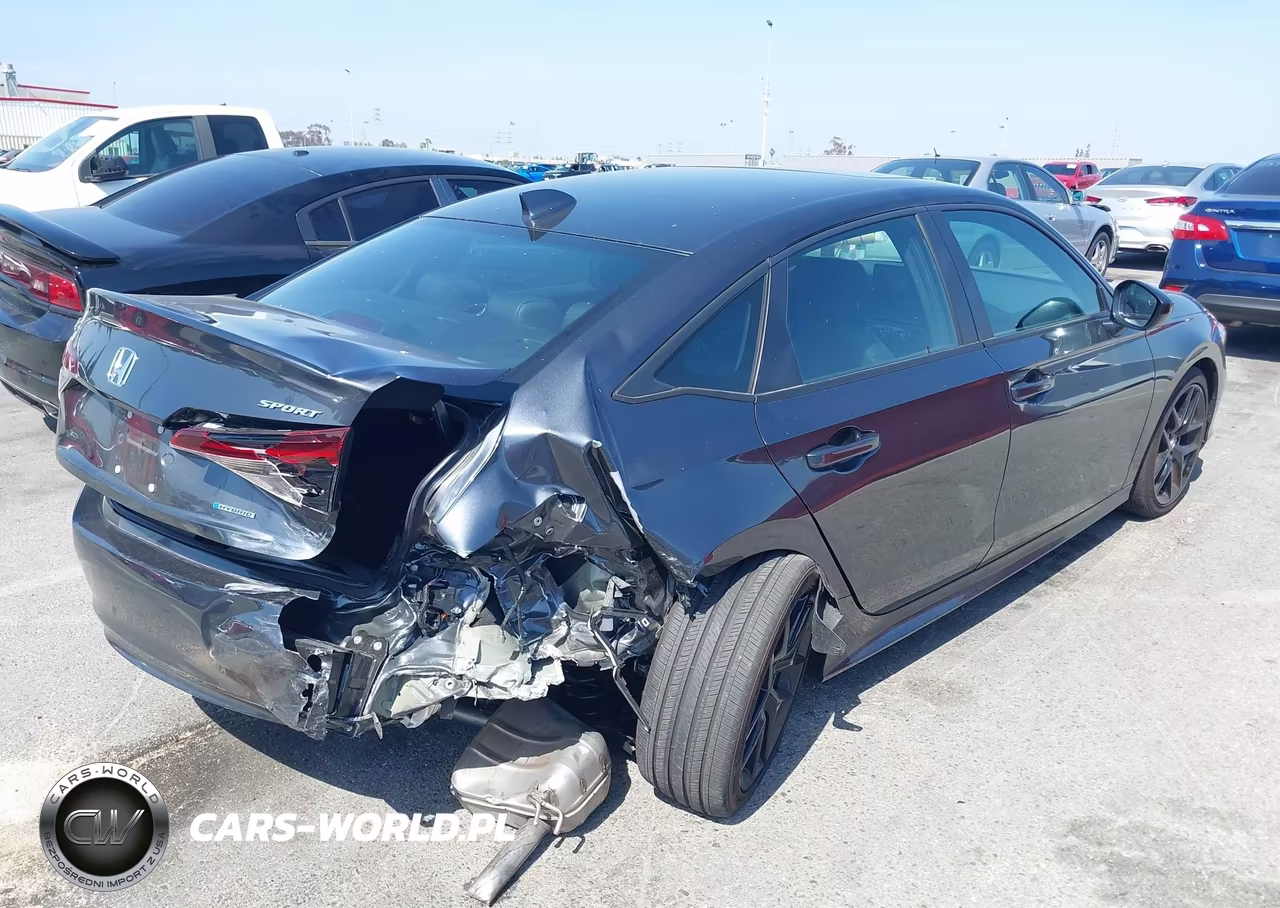2025 Honda Civic Hybrid Sport-Sport Touring VIN:2HGFE4F88SH316326 - 4